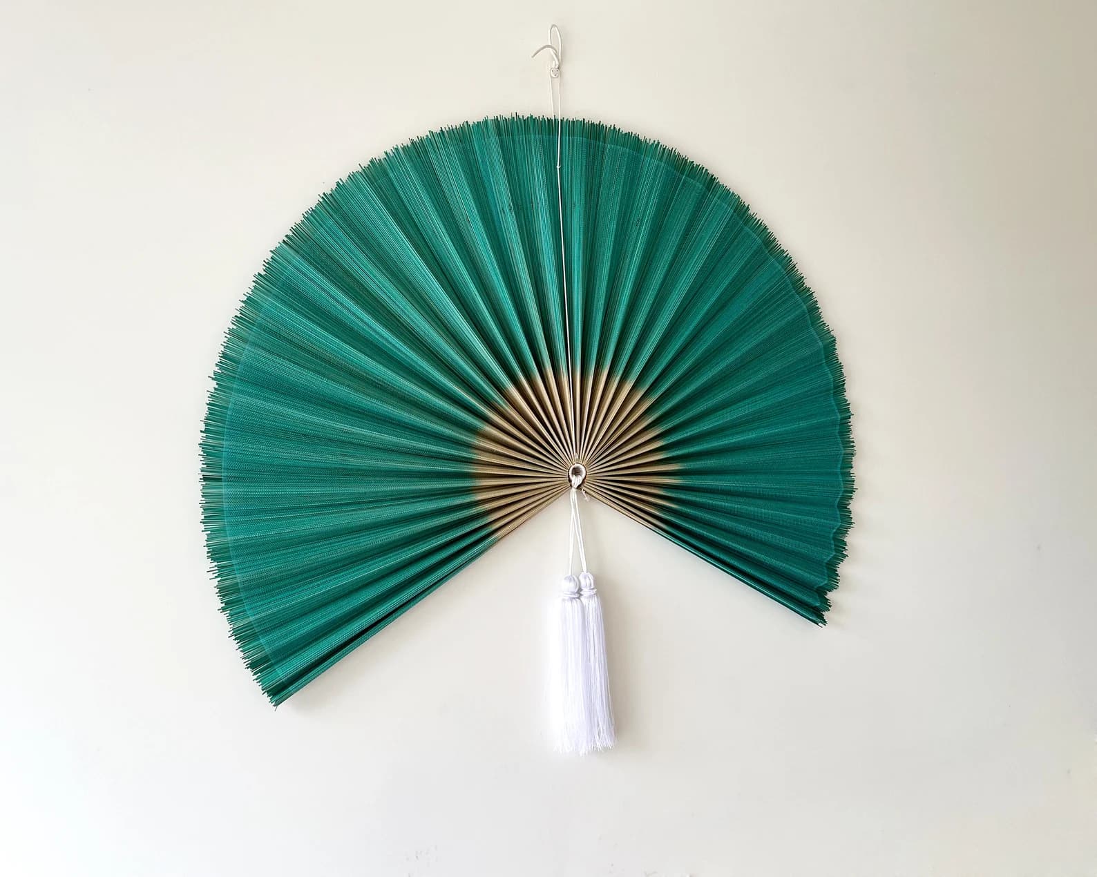 Wall Fan Decor, Bamboo Decorative Fans, Handcrafted Bamboo Fan, Boho Bamboo Wall Decor, Artisan Bamboo Fan Decor, Bamboo Fan ( Style Fan 39) 3