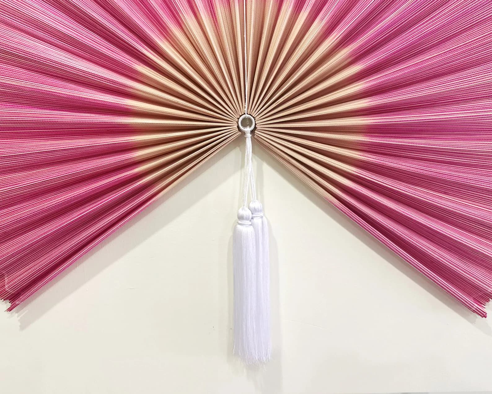 Wall Fan Decor, Bamboo Decorative Fans, Handcrafted Bamboo Fan, Boho Bamboo Wall Decor, Artisan Bamboo Fan Decor, Bamboo Fan ( Style Fan 94) 9