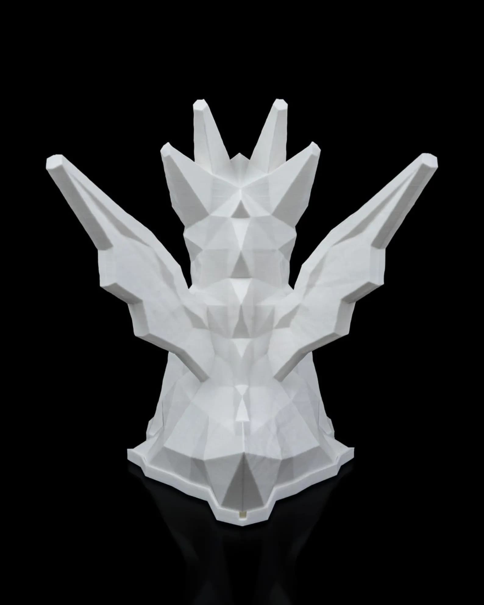 Low-Poly Dragon Lamp – 3D Printed LED Night Light 15