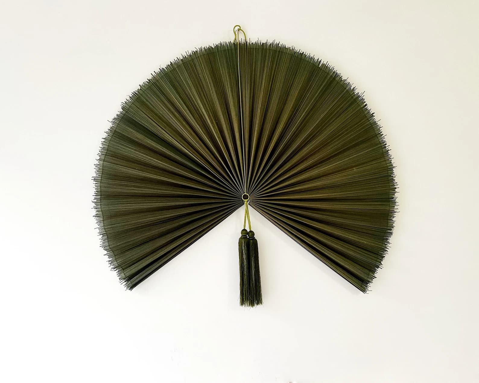 Wall Fan Decor, Bamboo Decorative Fans, Handcrafted Bamboo Fan, Boho Bamboo Wall Decor, Artisan Bamboo Fan Decor, Bamboo Fan ( Style Fan 01)