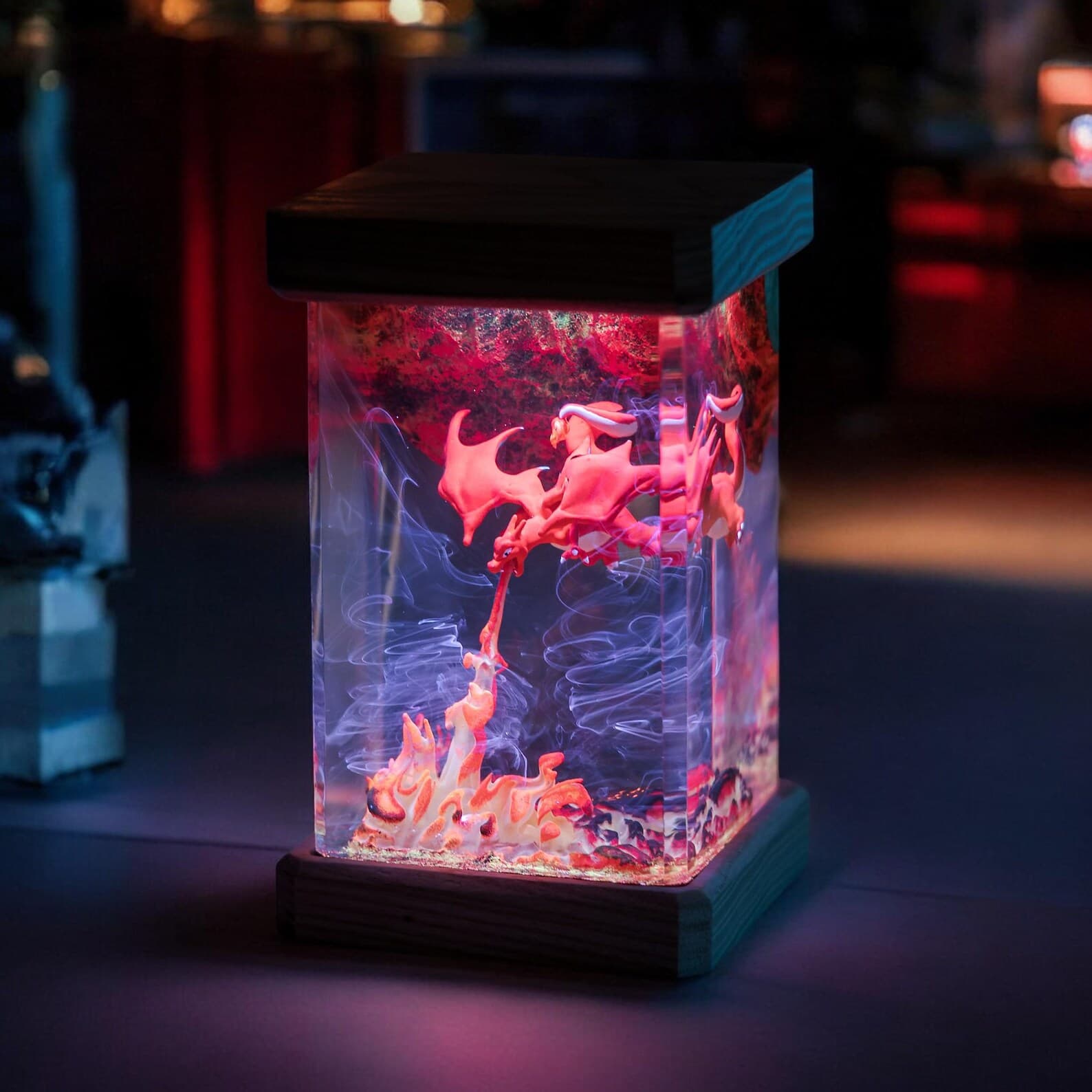 Fantasy Dragon Lamp – Handmade Decorative Light for Bedroom, Gift for Gamers 9