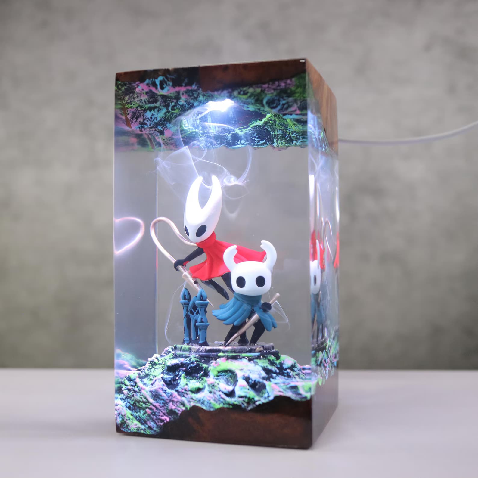 Too.thl.ess Dragon resin lamp, Christmas Gift, Light Fury Lamp, Dragon Figure lamp, New Year Gift 13