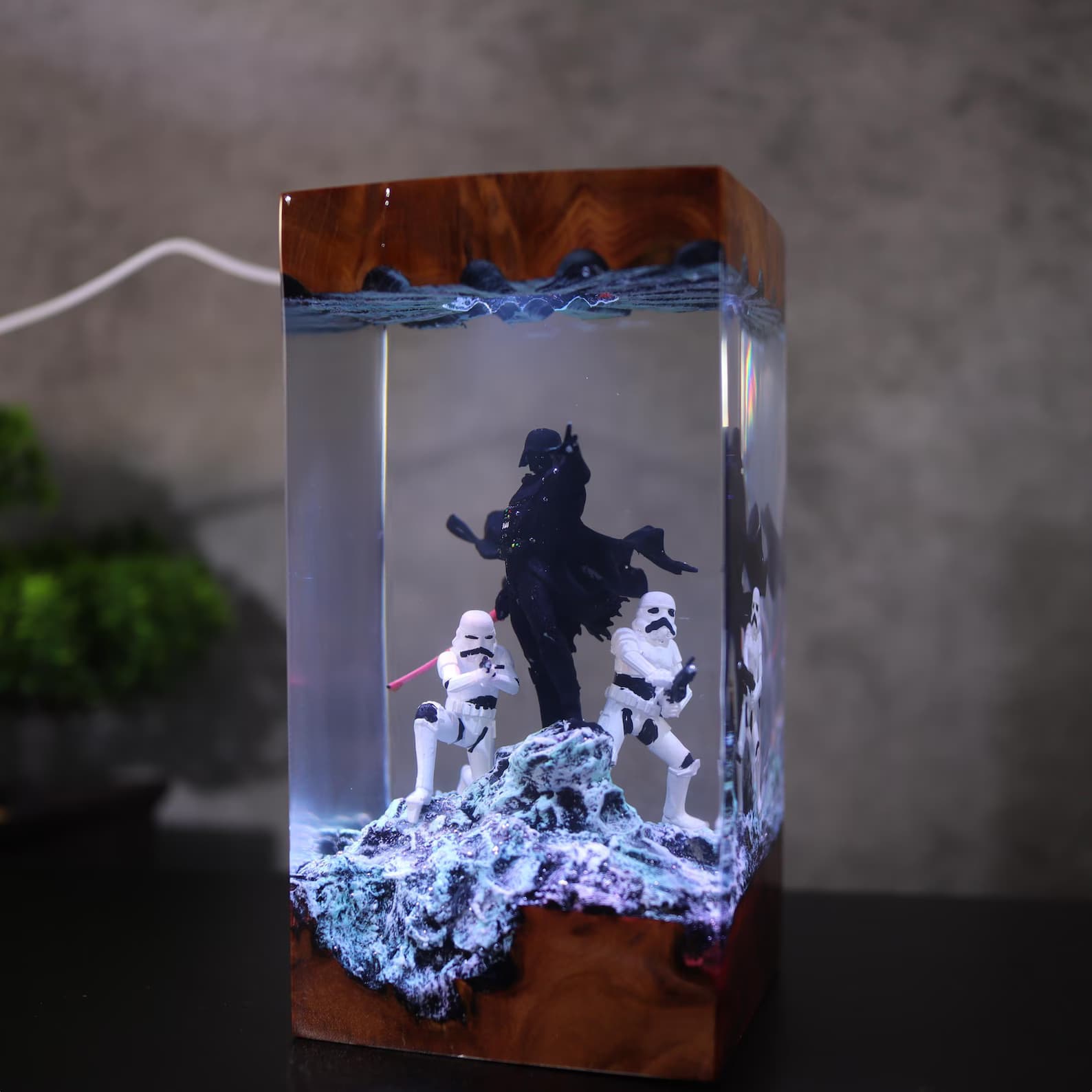 Too.thl.ess Dragon resin lamp, Christmas Gift, Light Fury Lamp, Dragon Figure lamp, New Year Gift 10