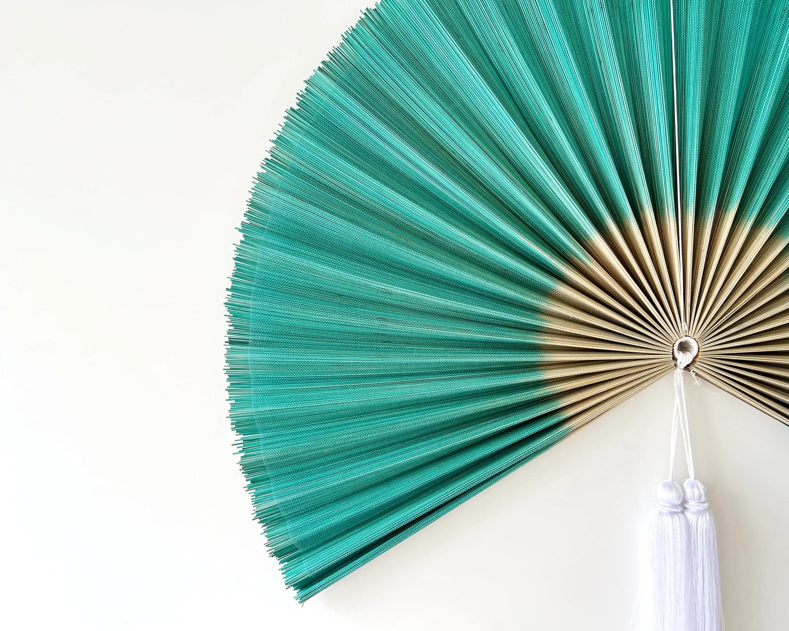 Wall Fan Decor, Bamboo Decorative Fans, Handcrafted Bamboo Fan, Boho Bamboo Wall Decor, Artisan Bamboo Fan Decor, Bamboo Fan ( Style Fan 39) 6