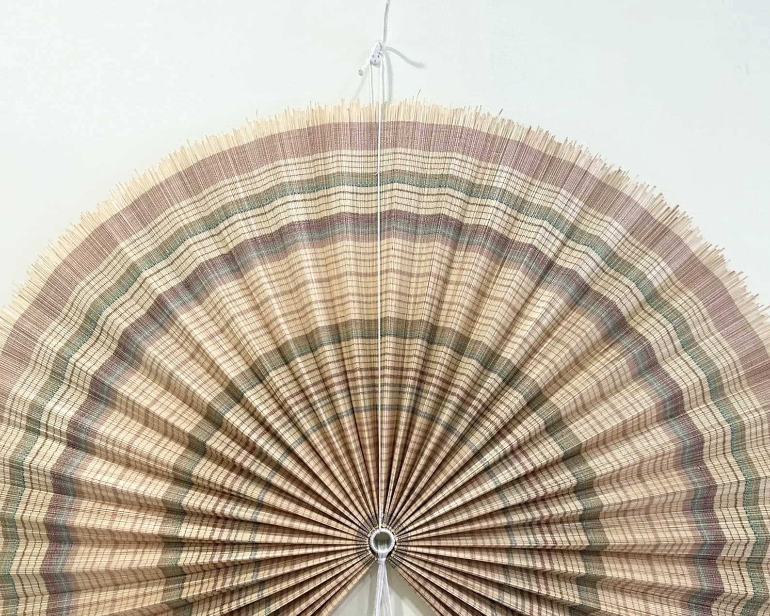 Wall Fan Decor, Bamboo Decorative Fans, Handcrafted Bamboo Fan, Boho Bamboo Wall Decor, Artisan Bamboo Fan Decor, Bamboo Fan (Style Fan 100) 8