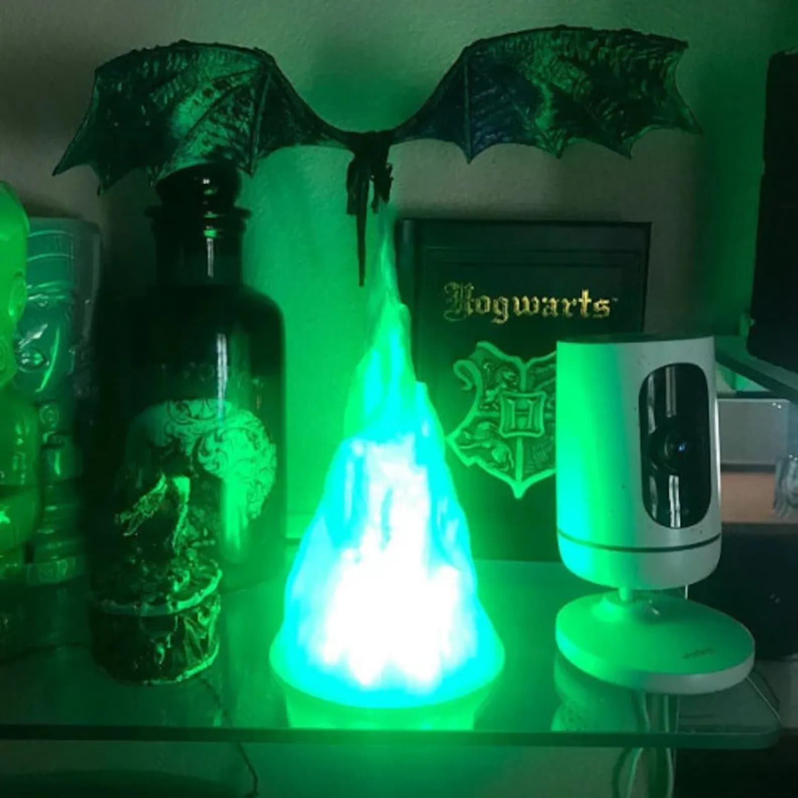 Color Changing Fire Breathing Dragon Lamp 11