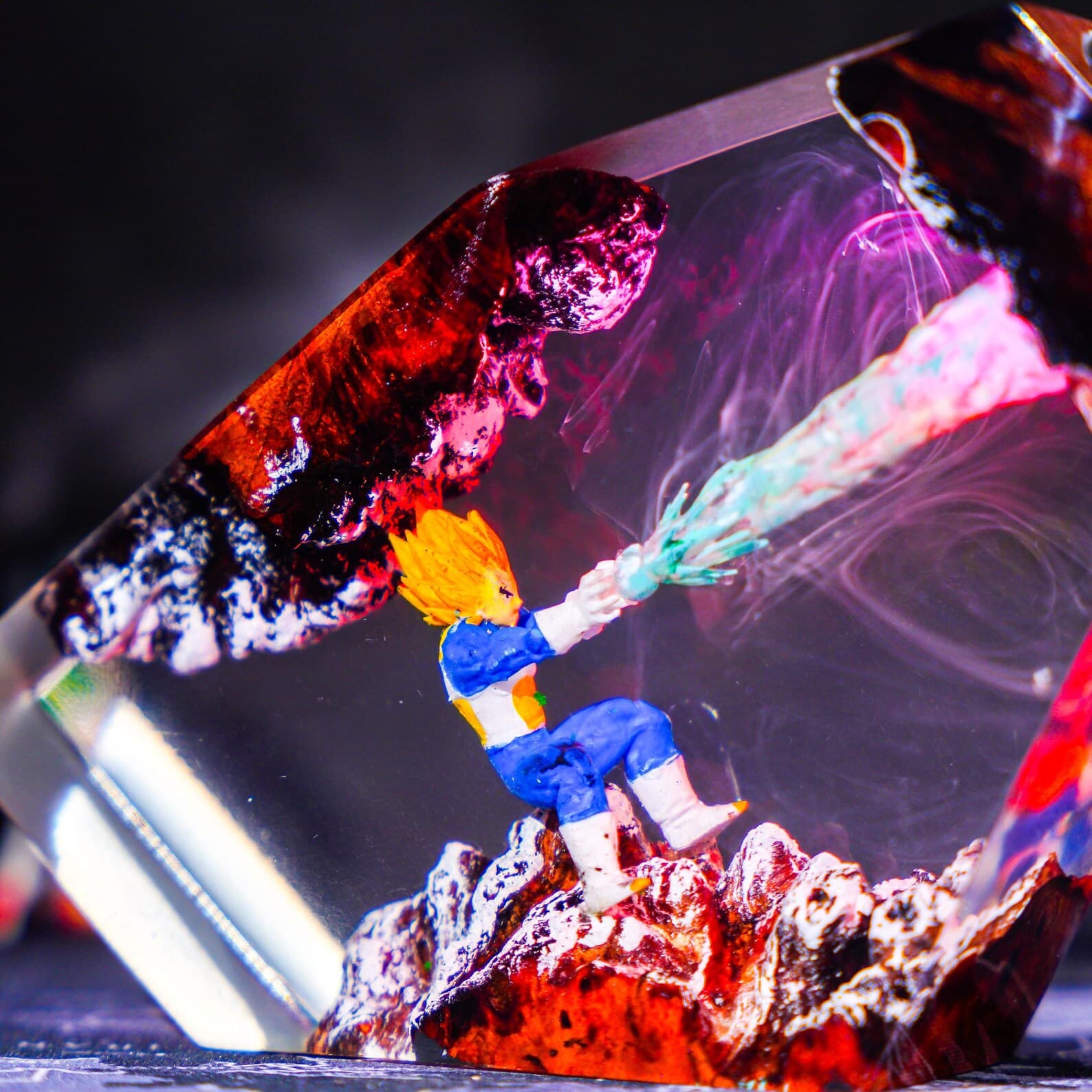 Super anime resin night light, anime resin lamp, Anime Characters Figure, valentine gift ideas for him, unique valentine gift 15