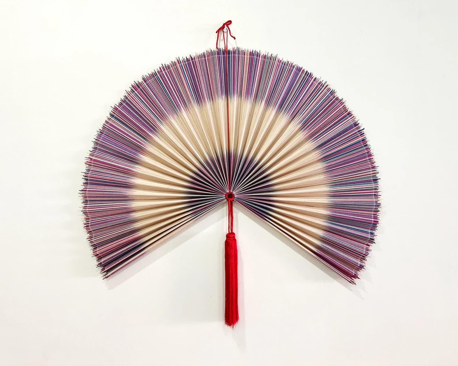 Wall Fan Decor, Bamboo Decorative Fans, Handcrafted Bamboo Fan, Boho Bamboo Wall Decor, Artisan Bamboo Fan Decor, Bamboo Fan ( Style Fan 90) 1