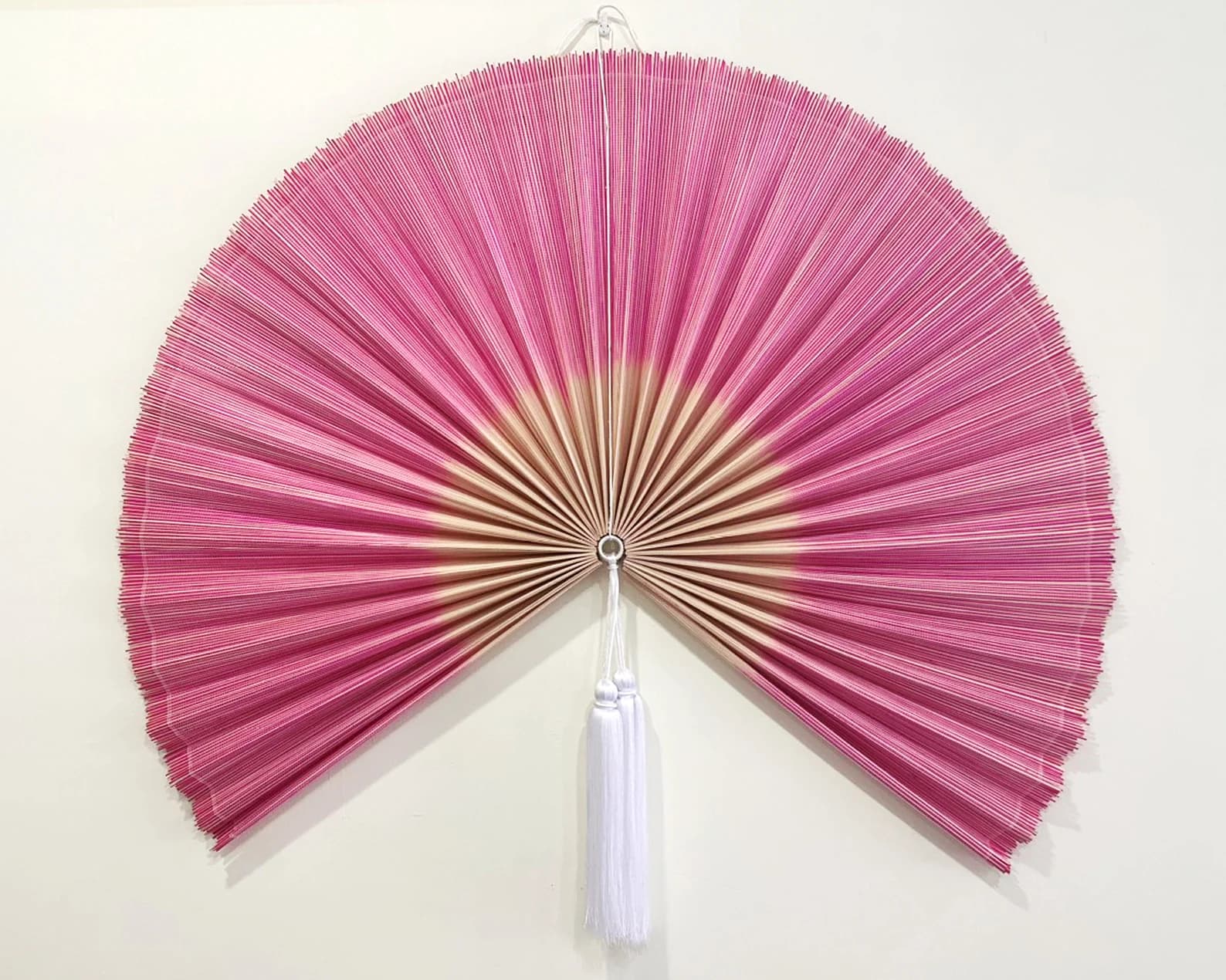 Wall Fan Decor, Bamboo Decorative Fans, Handcrafted Bamboo Fan, Boho Bamboo Wall Decor, Artisan Bamboo Fan Decor, Bamboo Fan ( Style Fan 94) 6