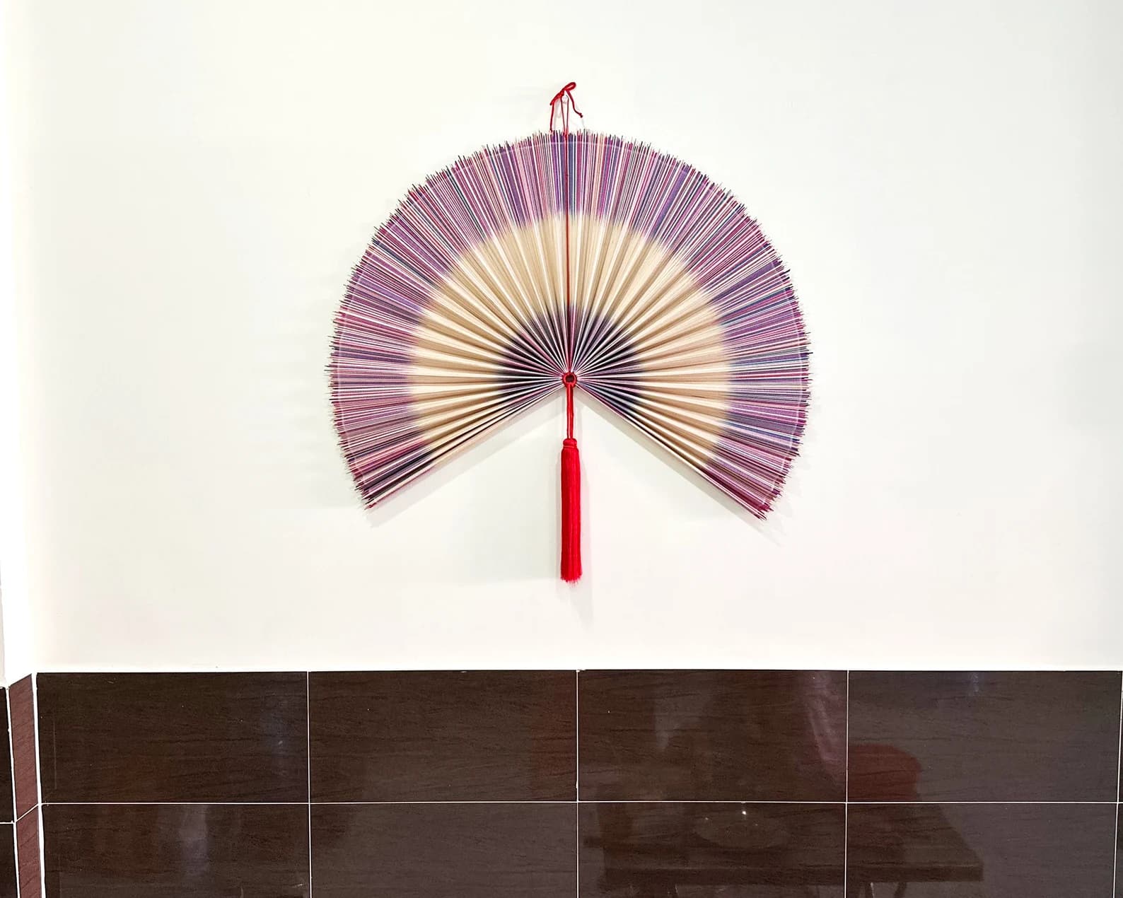 Wall Fan Decor, Bamboo Decorative Fans, Handcrafted Bamboo Fan, Boho Bamboo Wall Decor, Artisan Bamboo Fan Decor, Bamboo Fan ( Style Fan 90) 5