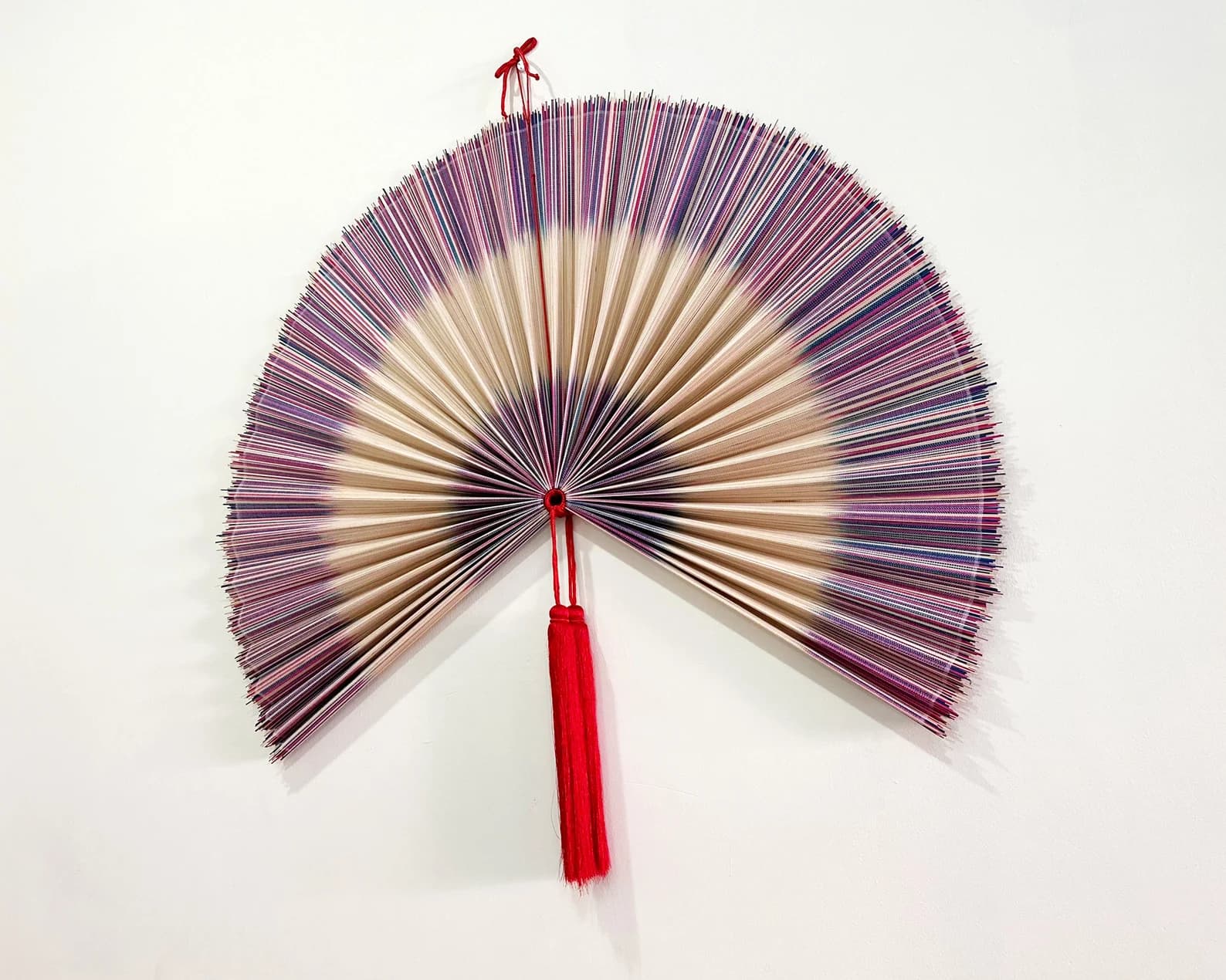 Wall Fan Decor, Bamboo Decorative Fans, Handcrafted Bamboo Fan, Boho Bamboo Wall Decor, Artisan Bamboo Fan Decor, Bamboo Fan ( Style Fan 90) 4