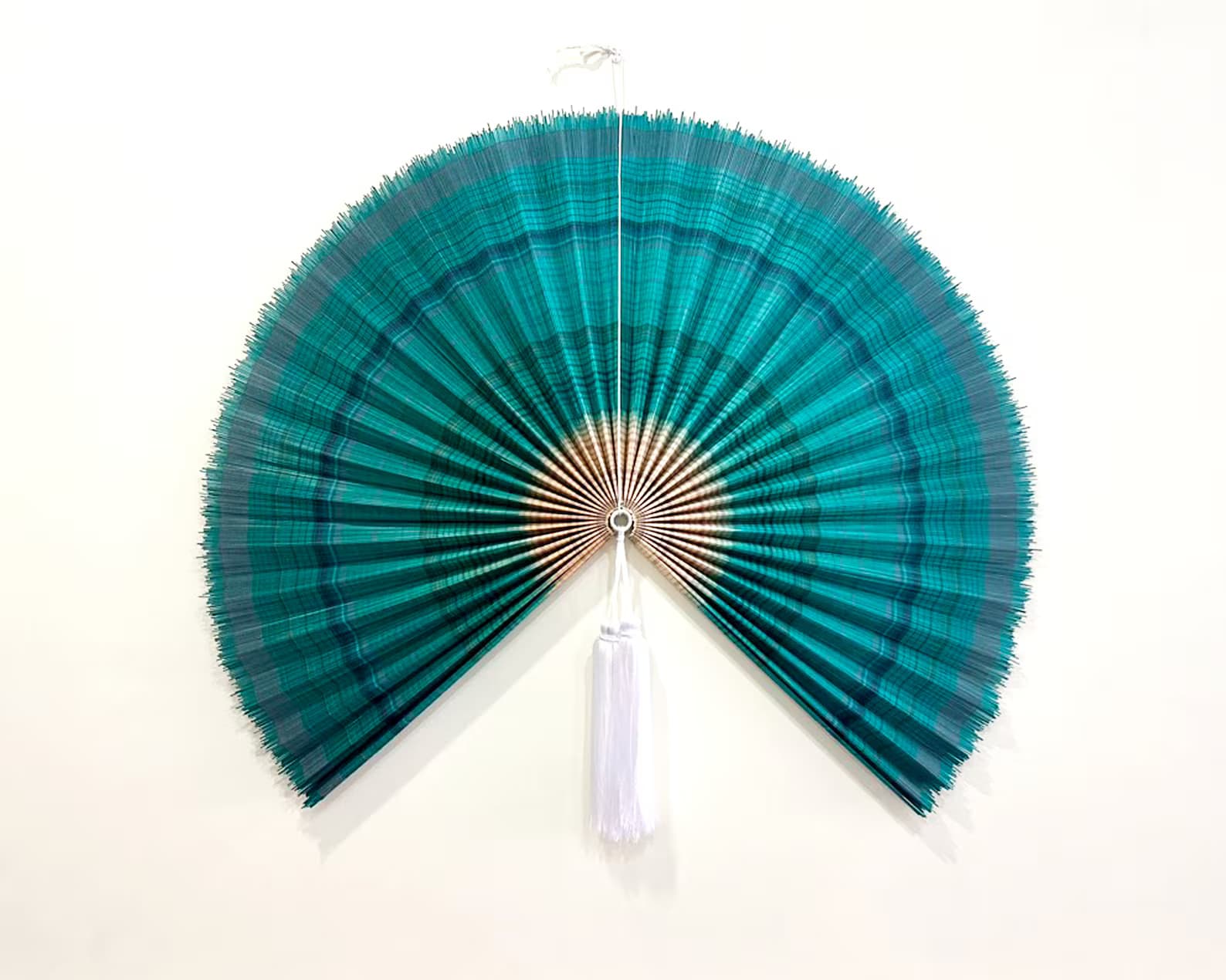 Wall Fan Decor, Bamboo Decorative Fans, Handcrafted Bamboo Fan, Boho Bamboo Wall Decor, Artisan Bamboo Fan Decor, Bamboo Fan ( Style Fan 97)