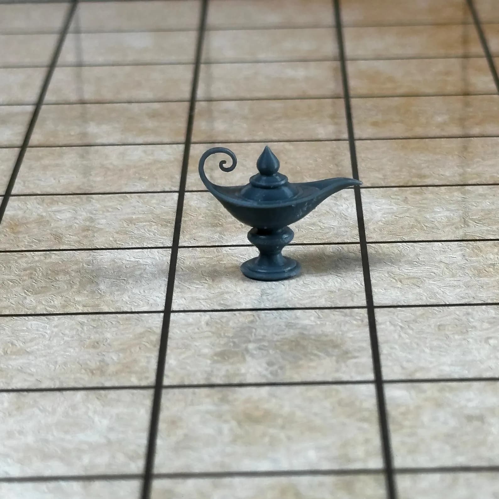 Resin DND Mini Genie Lamp, Hourglass : Custom RPG Miniatures | 9K Quality 8