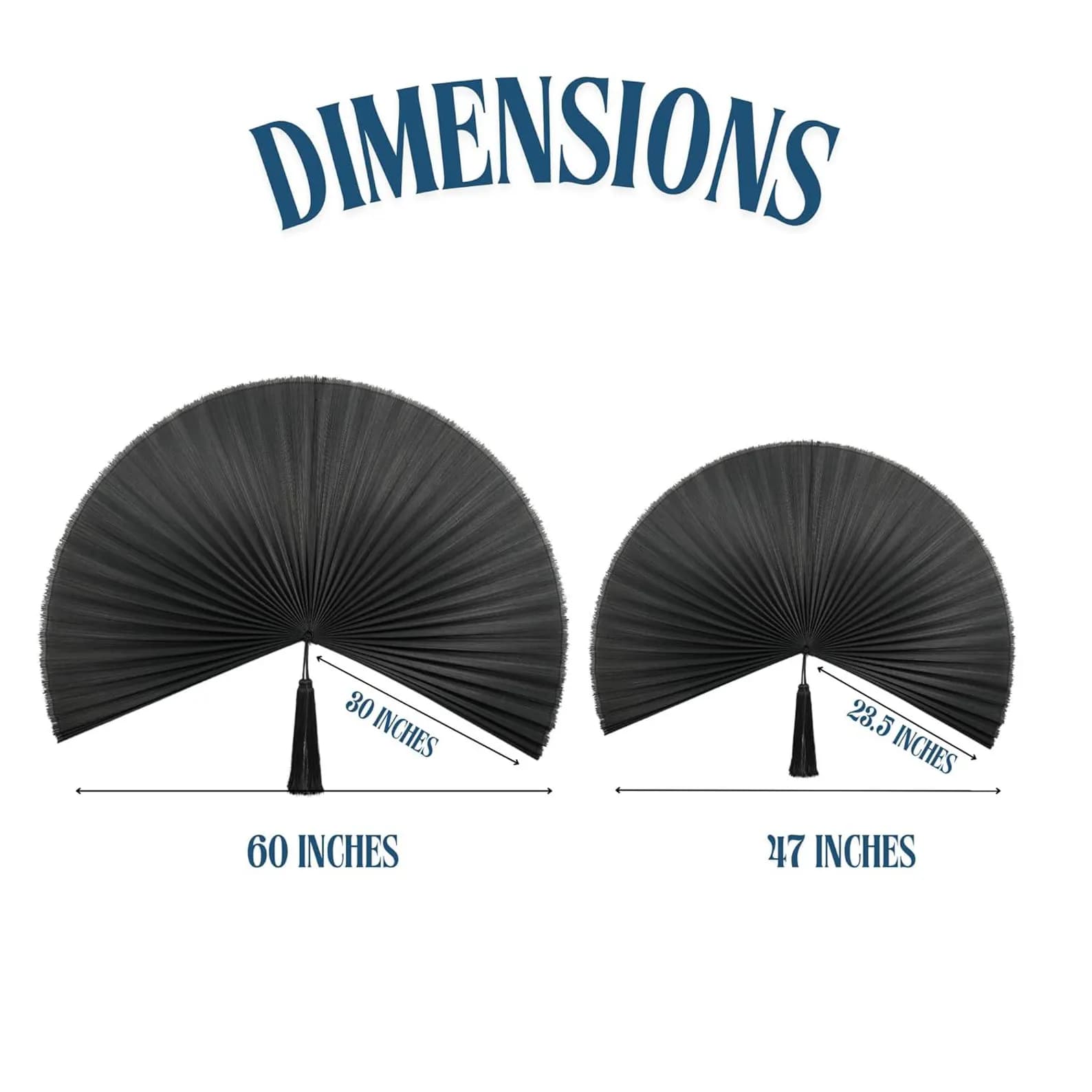 Bamboo Fan Wall Decor, 8