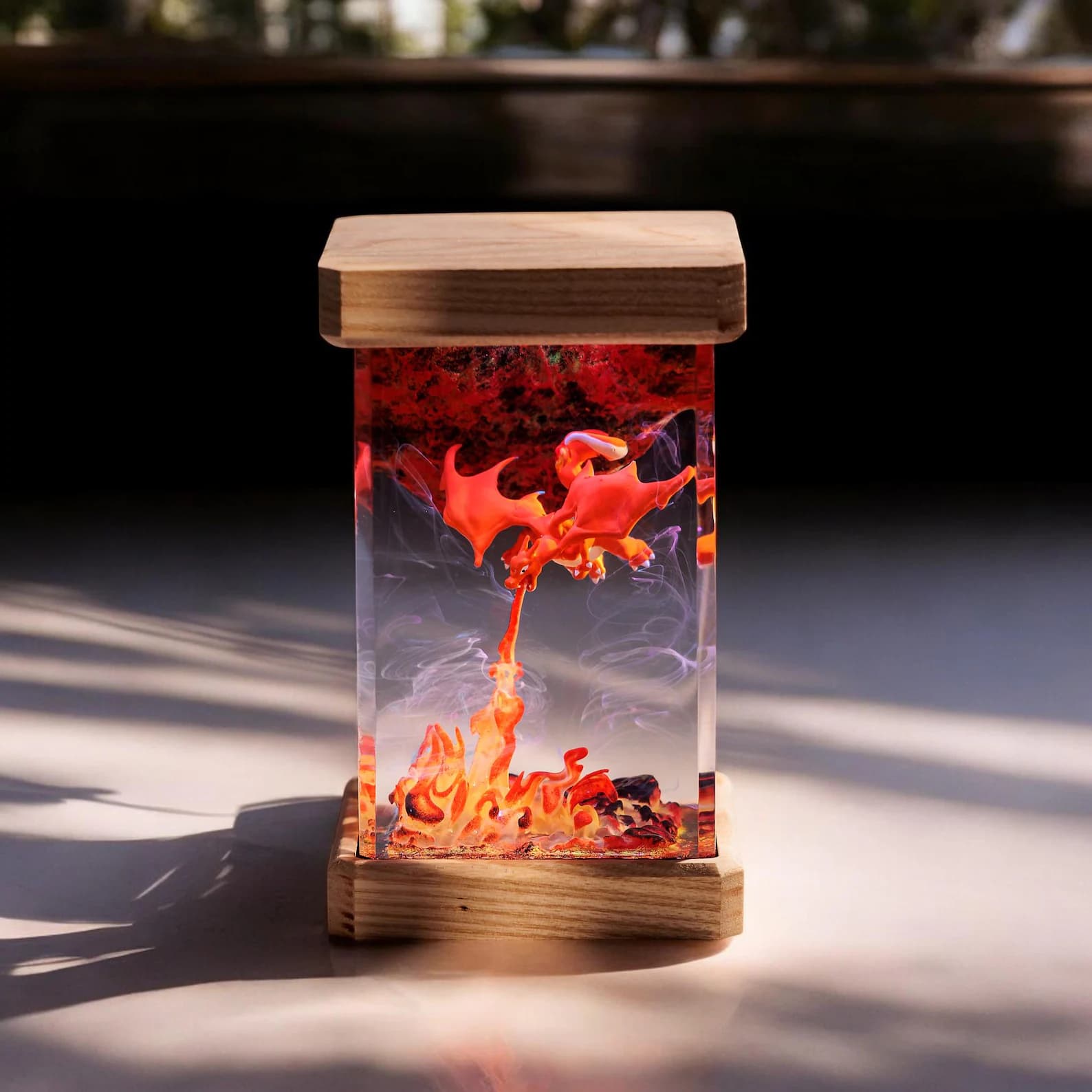 Fantasy Dragon Lamp – Handmade Decorative Light for Bedroom, Gift for Gamers 3