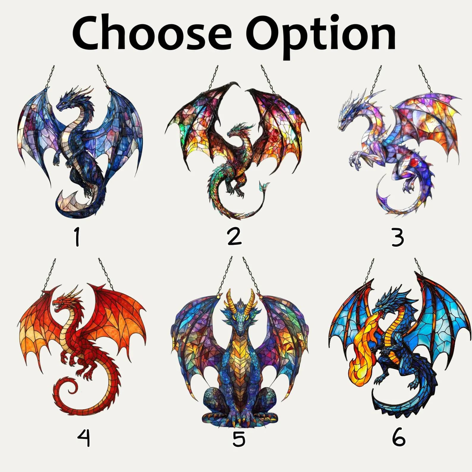 Dragon Suncatcher, Dragon Gift, Dragon Ornament, Dragon Art, Dragon Ornament, Fantasy Dragon Hanging, Christmas Kid Gift, Dragon Decor 4