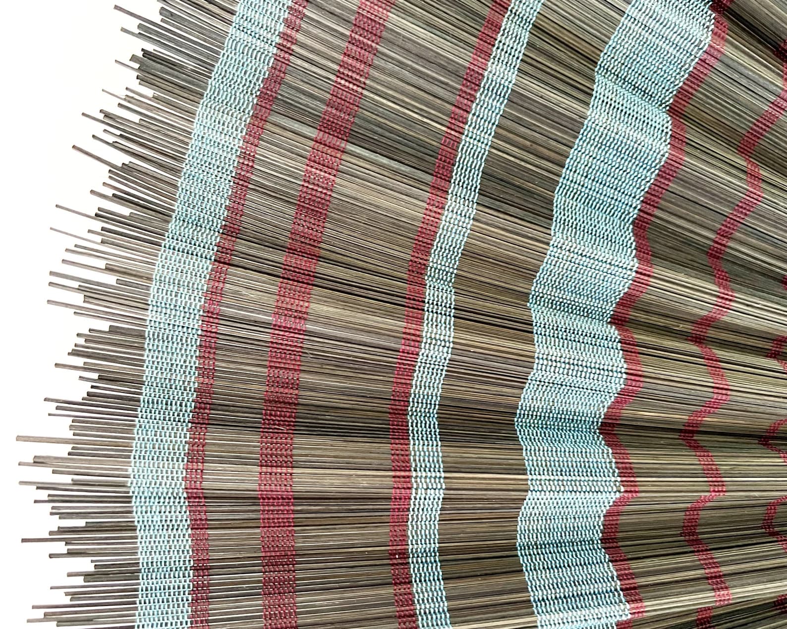 Wall Fan Decor, Bamboo Decorative Fans, Handcrafted Bamboo Fan, Boho Bamboo Wall Decor, Artisan Bamboo Fan Decor, Bamboo Fan ( Style Fan 30) 7