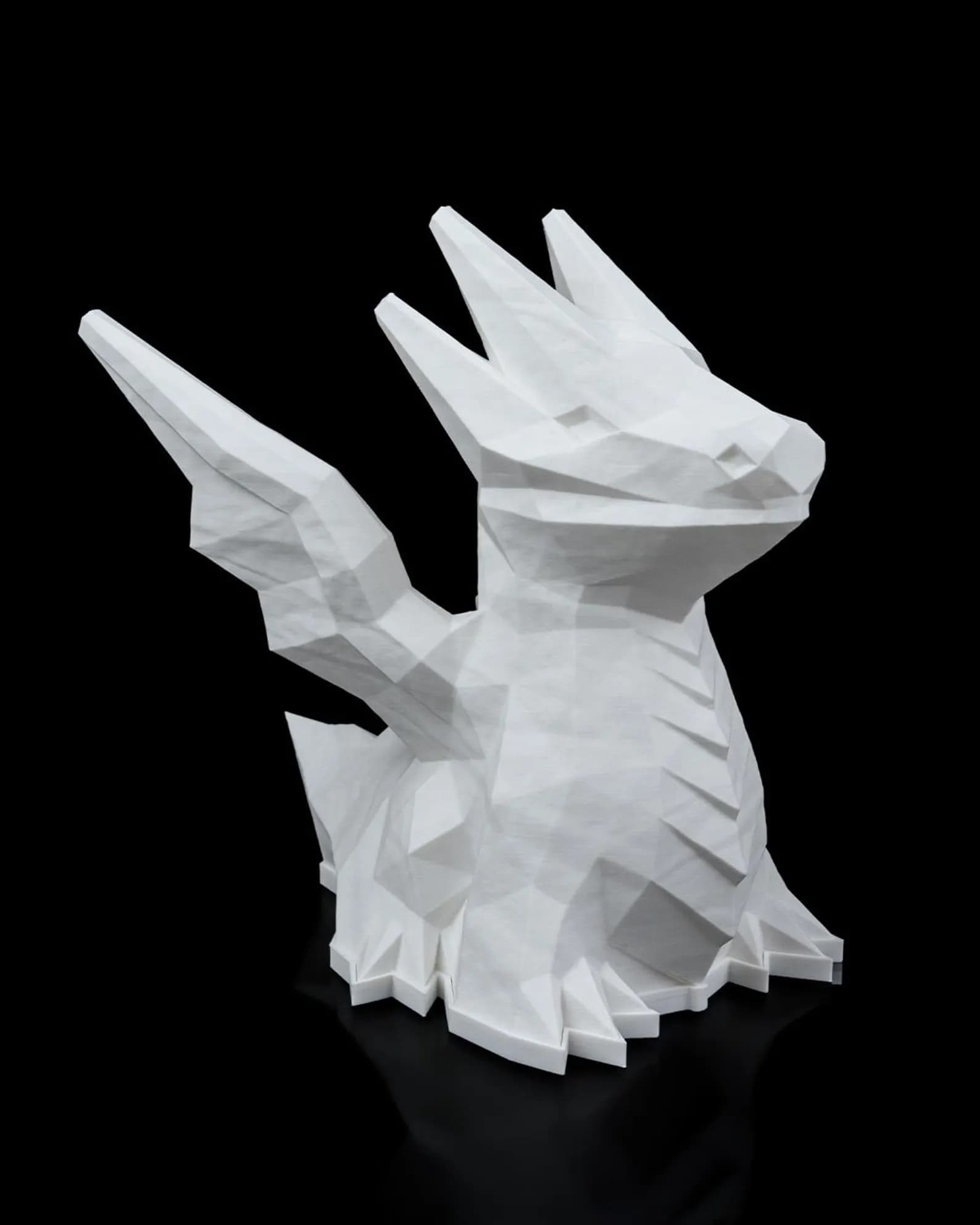 Low-Poly Dragon Lamp – 3D Printed LED Night Light 13