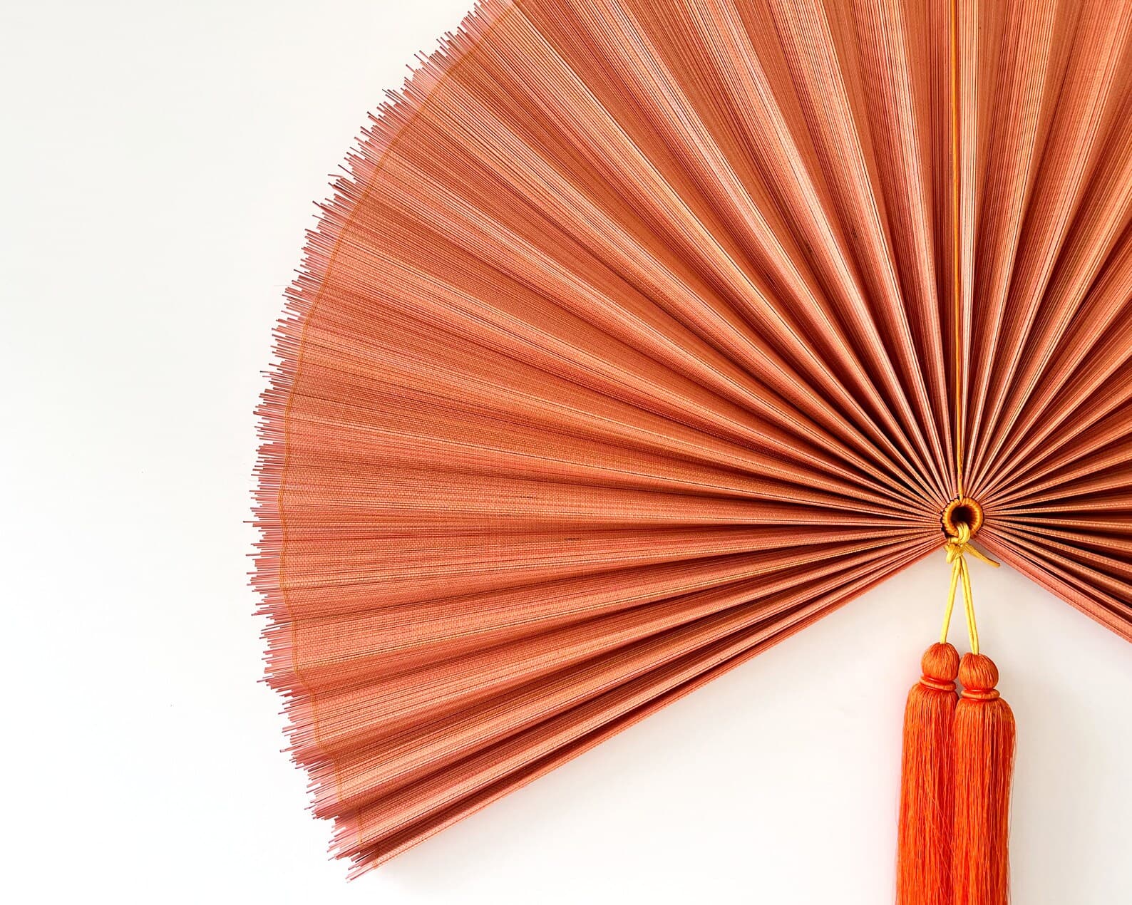 Wall Fan Decor, Bamboo Decorative Fans, Handcrafted Bamboo Fan, Boho Bamboo Wall Decor, Artisan Bamboo Fan Decor, Bamboo Fan ( Style Fan 36) 6