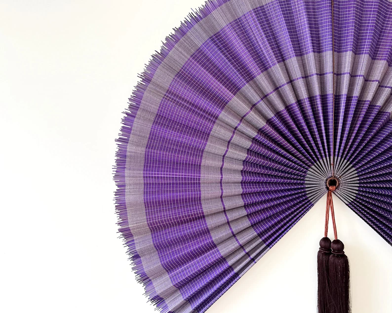 Wall Fan Decor, Bamboo Decorative Fans, Handcrafted Bamboo Fan, Boho Bamboo Wall Decor, Artisan Bamboo Fan Decor, Bamboo Fan ( Style Fan 48) 6