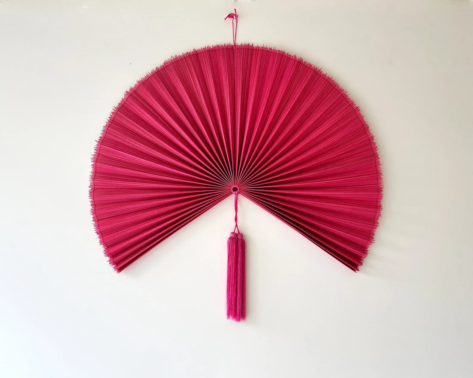 Wall Fan Decor, Bamboo Decorative Fans, Handcrafted Bamboo Fan, Boho Bamboo Wall Decor, Artisan Bamboo Fan Decor, Bamboo Fan ( Style Fan 59) 5