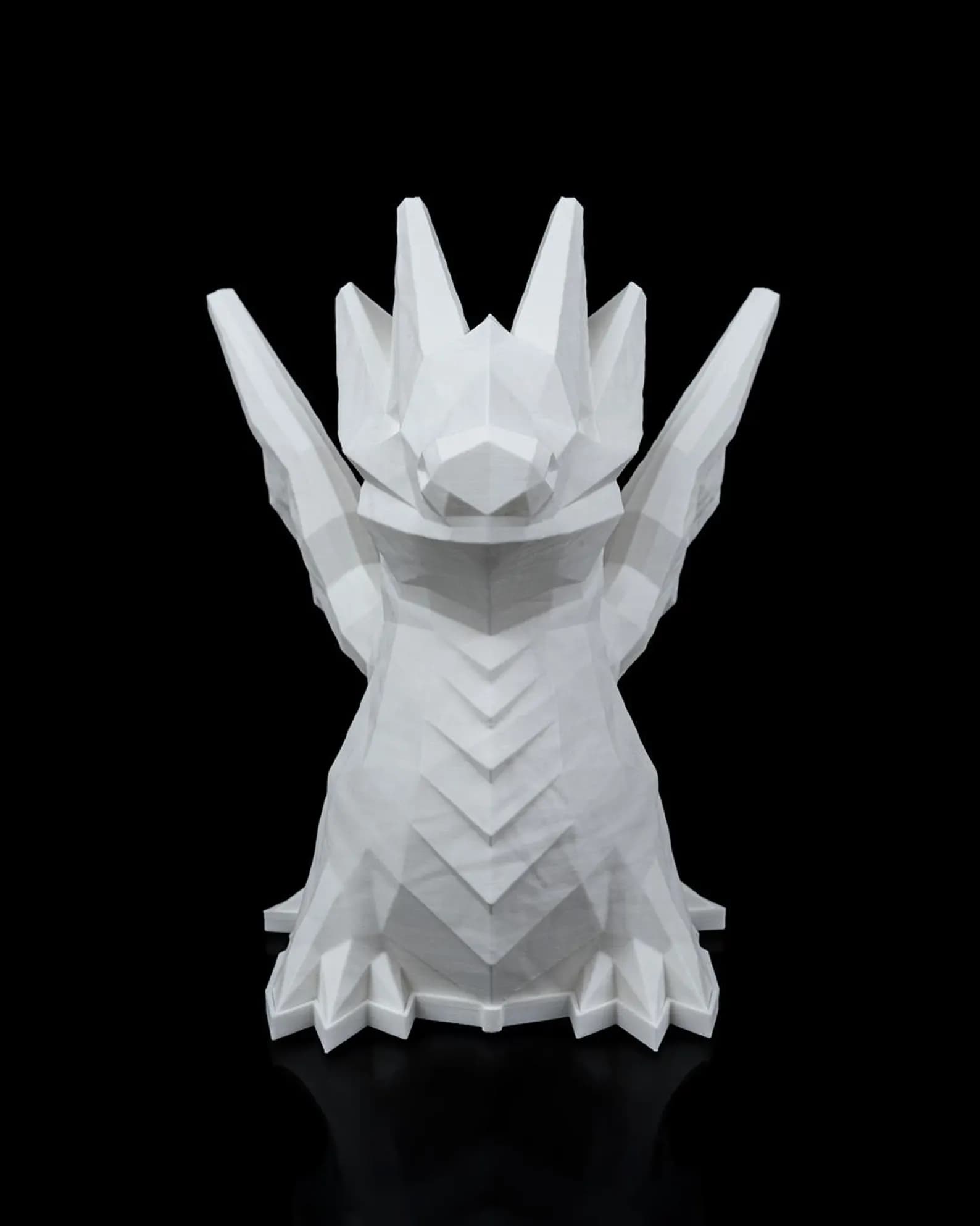 Low-Poly Dragon Lamp – 3D Printed LED Night Light 12
