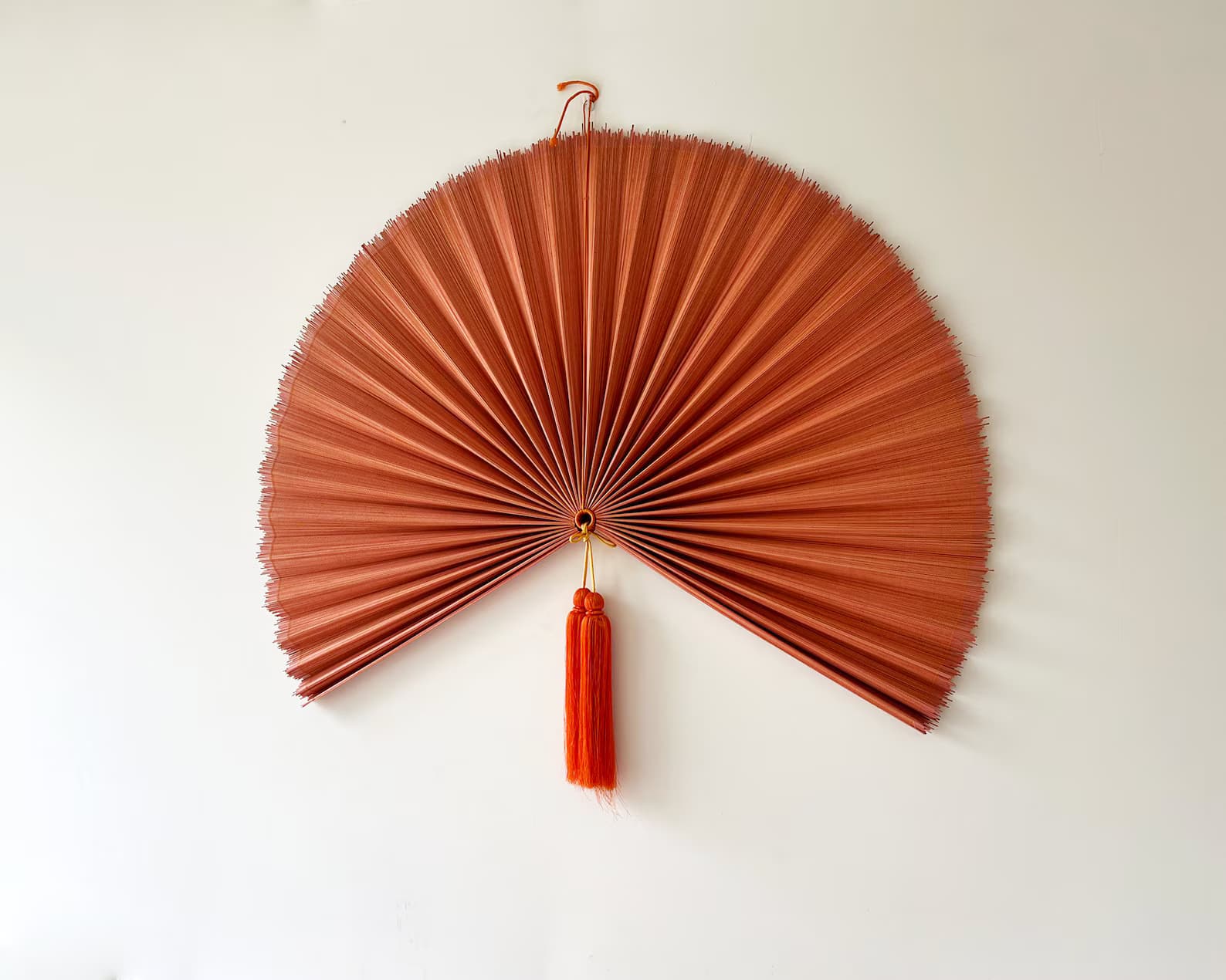 Wall Fan Decor, Bamboo Decorative Fans, Handcrafted Bamboo Fan, Boho Bamboo Wall Decor, Artisan Bamboo Fan Decor, Bamboo Fan ( Style Fan 36) 4