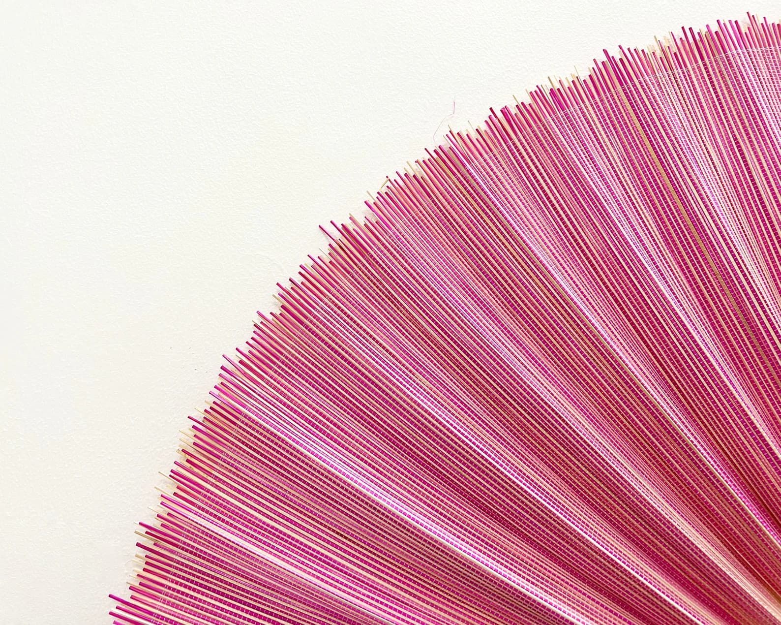 Wall Fan Decor, Bamboo Decorative Fans, Handcrafted Bamboo Fan, Boho Bamboo Wall Decor, Artisan Bamboo Fan Decor, Bamboo Fan ( Style Fan 68) 7