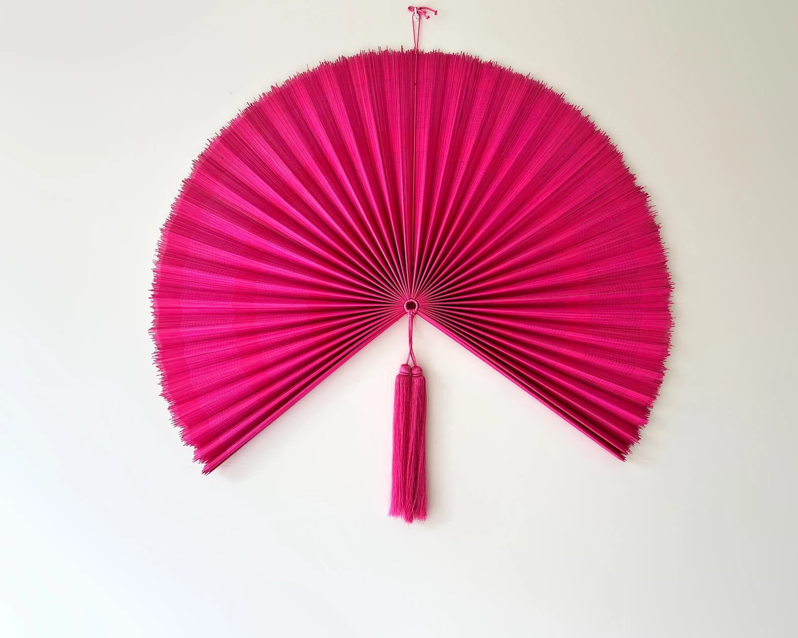 Wall Fan Decor, Bamboo Decorative Fans, Handcrafted Bamboo Fan, Boho Bamboo Wall Decor, Artisan Bamboo Fan Decor, Bamboo Fan ( Style Fan 60) 5