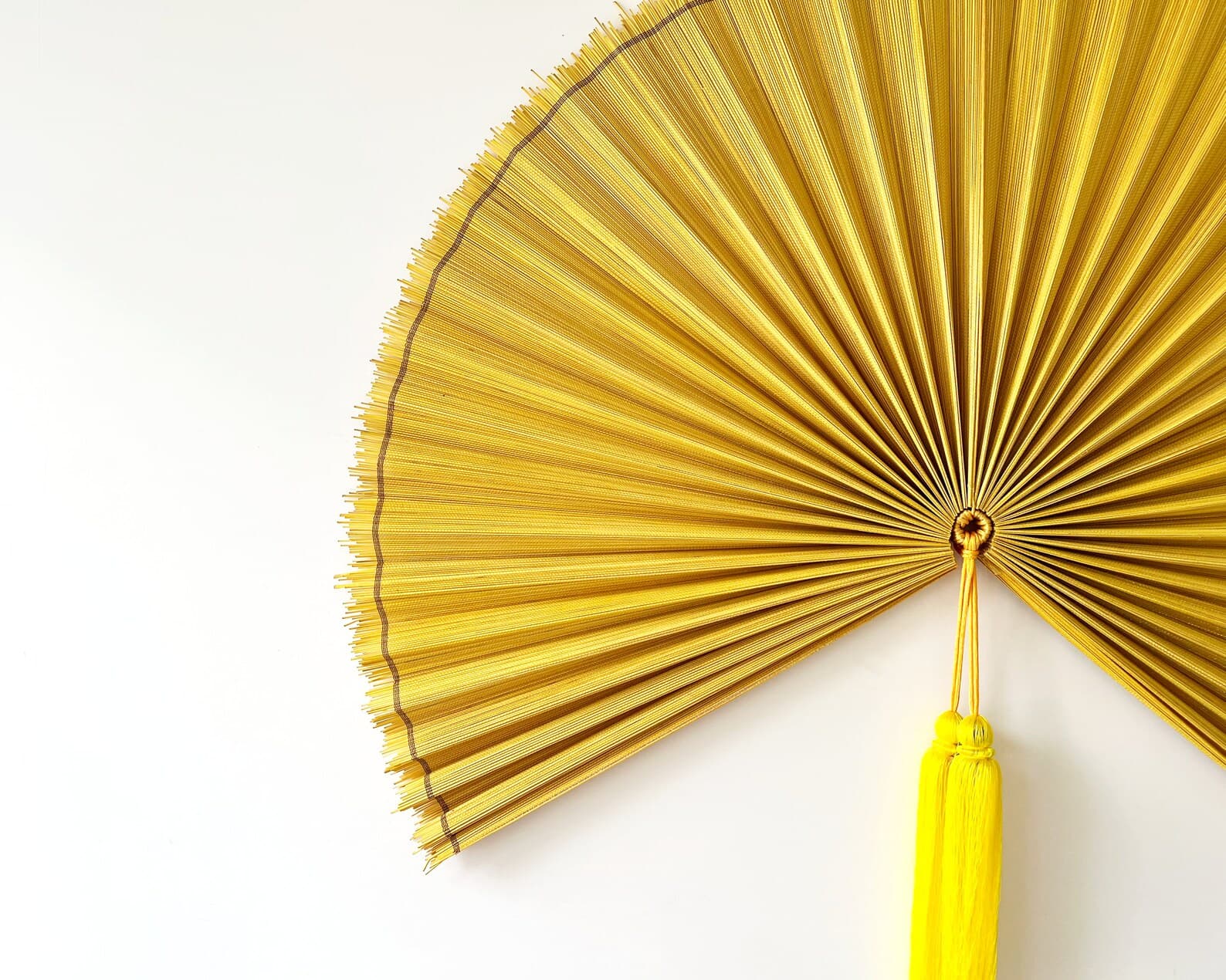 Wall Fan Decor, Bamboo Decorative Fans, Handcrafted Bamboo Fan, Boho Bamboo Wall Decor, Artisan Bamboo Fan Decor, Bamboo Fan ( Style Fan 42) 6